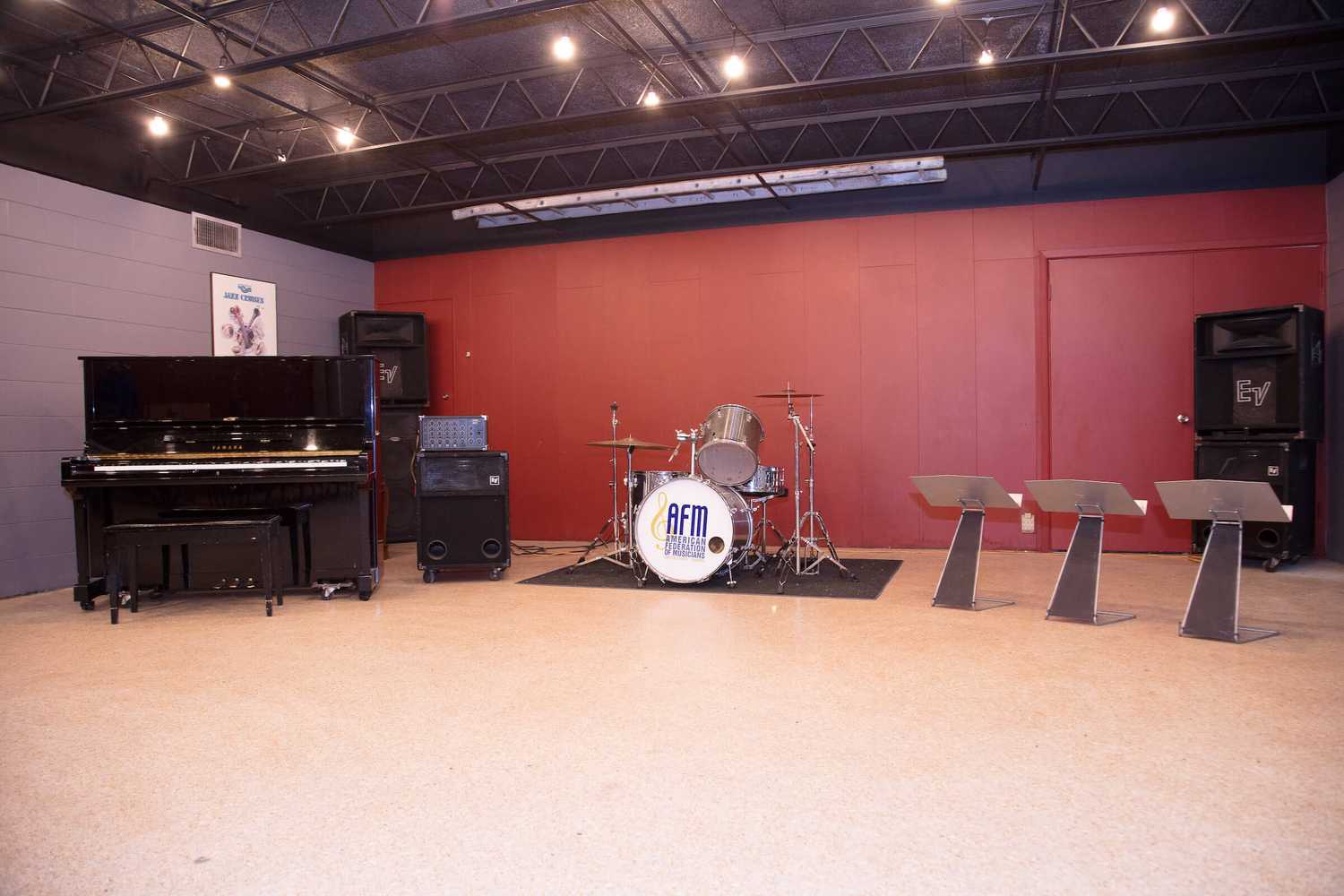 Rehearsal Space Central Florida Musicians' Association